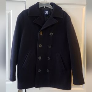 GAP Vintage Men's Black Pea Coat